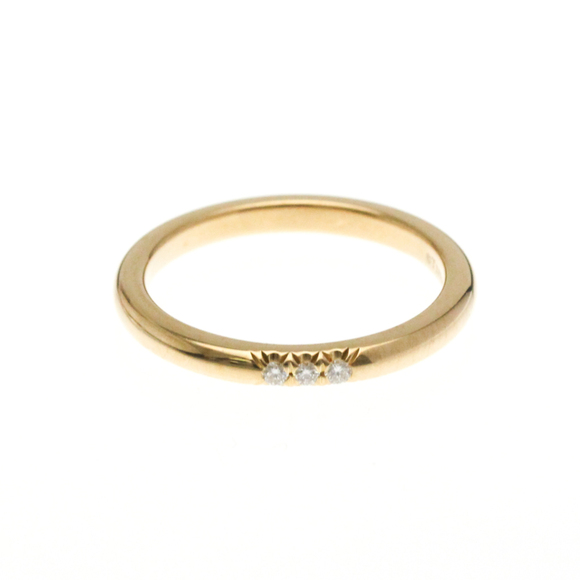 TIFFANY 18k Gold Diamond Ring